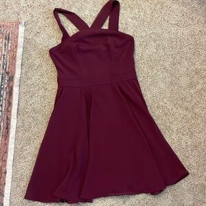 Lulus chiffon party dress